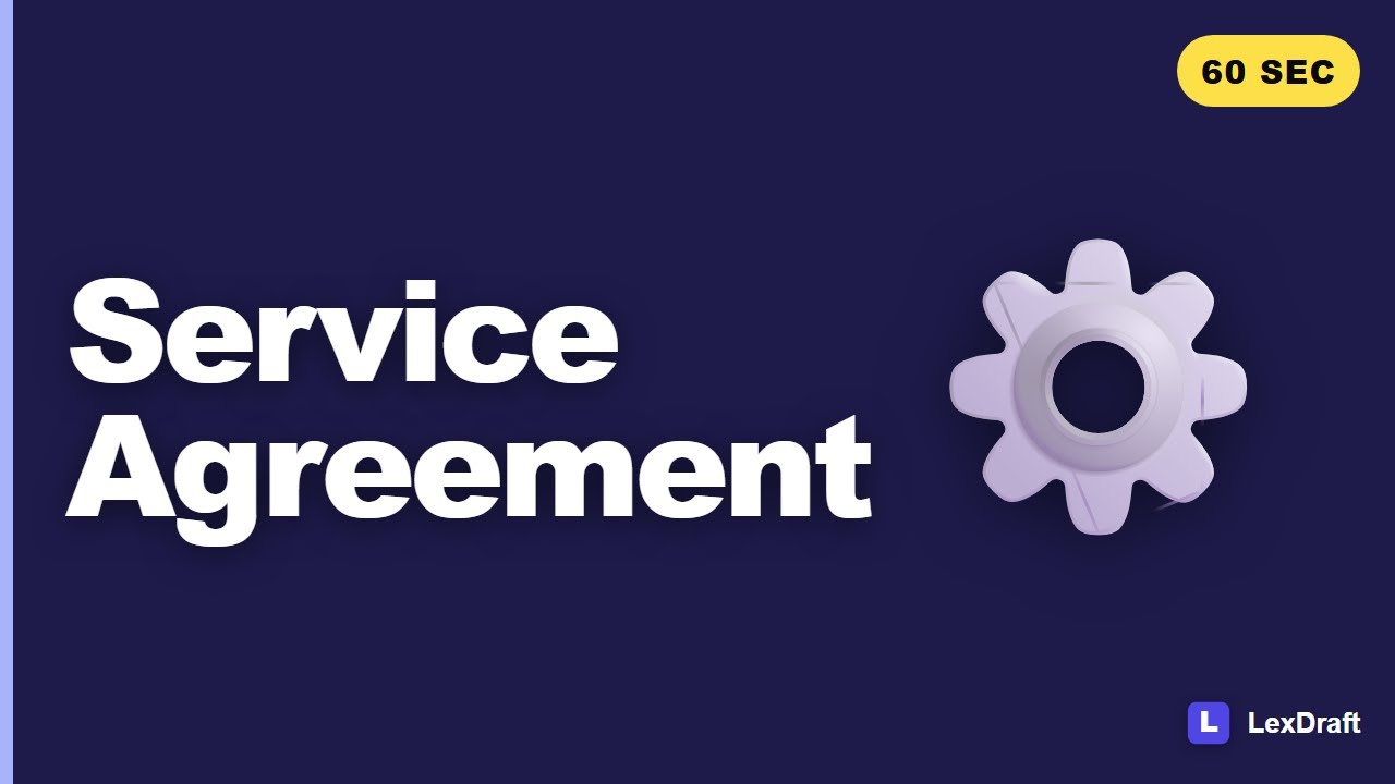 How to Draft a Service Agreement